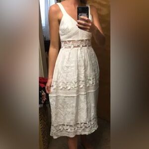 Chelsea & Violet Ivory Floral Dress